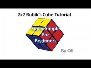 Easy 2x2 Rubik's Cube Tutorial (Beginner) - Simple (No Algorithms)