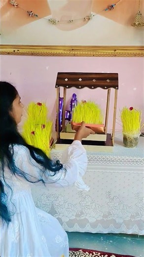 Bhujariya from us to all of you #brahmakumaris #shortsfeed #rakshabandhan #trending