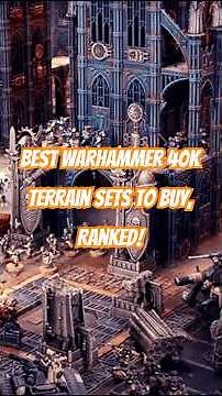 I Ranked Every 40k Terrain Set and One Came Out a Monster #warhammer40k