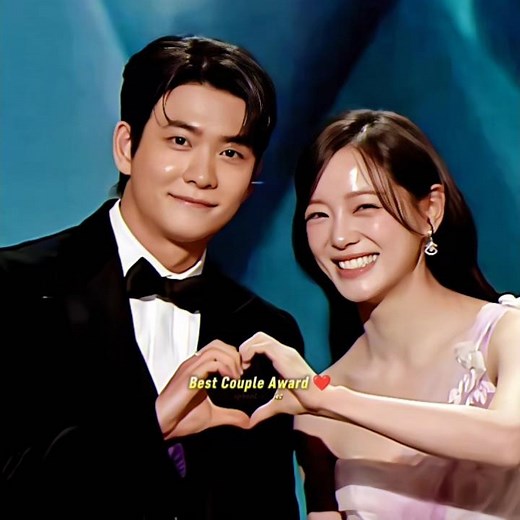 Best Couple Award for Moon River 😭❤️ Kang Tae Oh & Kim Se Jeong at MBC Drama Awards 2025 #edit