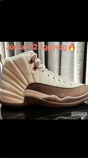 Jordan 12 Egg Nog October 17th 🔥 #shorts #shortfeed #youtubeshorts #youtube #jordan12 #airjordan