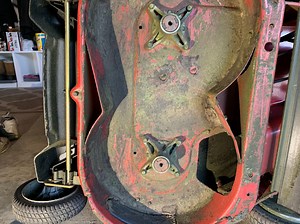 Toro TimeMaster deck rehab