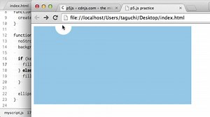 #11 キー入力とのインタラクション | p5.js入門 - プログラミングならドットインストール
