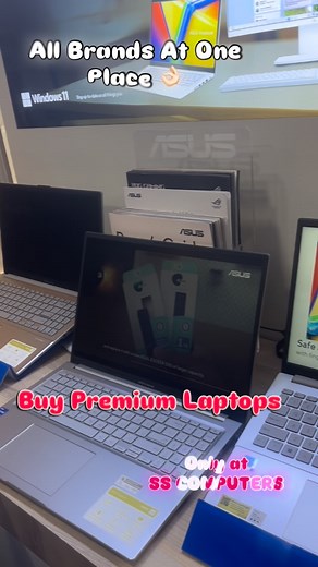 SS COMPUTERS NANGAL on Instagram: "💻✨ Buy Premium Laptops – All Top Brands at One Place! ✨💻 Looking for a reliable and premium laptop? We’ve got you covered! From powerful performance to sleek designs, find premium laptops from all leading brands under one roof — perfect for students, professionals, business use, and everyday needs. ✔️ Wide range of branded laptops ✔️ Best quality & performance ✔️ Budget-friendly prices ✔️ Trusted local store 📍 SS Computers, Jawahar Market, Nangal 📞 Call / W