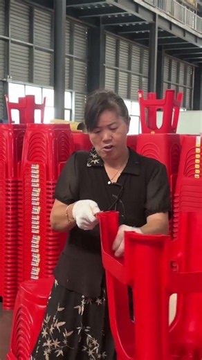 Plastic Chair Assembly Process | Fast & Efficient Factory Production Line