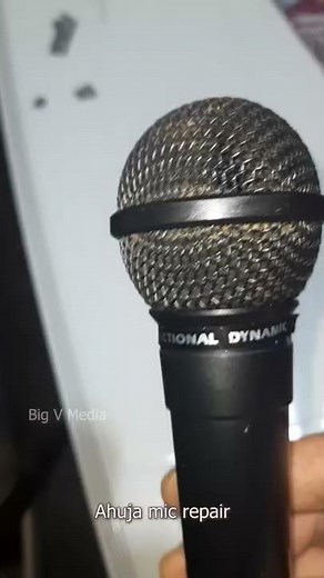 Karaoke microphone repair