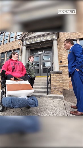 A local boy wants his mother to watch him play basketball like all the other kids on his team. The request might seem like a slam dunk, but she's a wheelchair user, and the gym is not accessible: https://bit.ly/4jFiUty | LOCAL 12, WKRC-TV