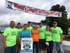 World's Largest Ice Cream Sundae: Did Moo-ville Creamery/Nashville Business District set a record?