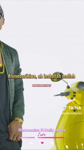 Harmonize💙💙🎧💚🥰Inde Feat Dully sykes❤️🌹🌹#harmonize #inde #tiktoktz #tiktokkenya #fyp #tropikanalyrics