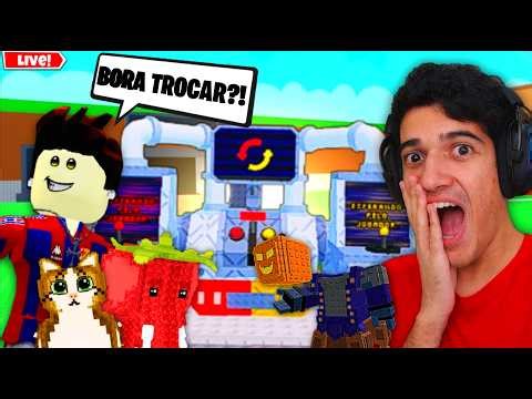 LIVE ROUBE UM BRAINROT ao VIVO 😱TROCANDO BRAINROTS