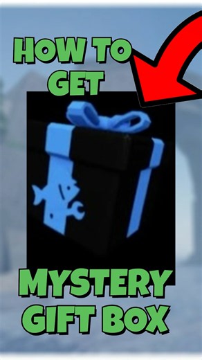 How To GET MYSTERY GIFT BOX in Fisch Roblox!
