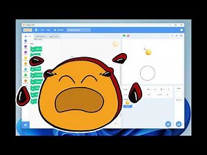 ⭕ How to Draw Basic Shape: Circle in Different Colours in Scratch with Script