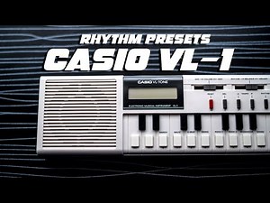 Casio VL-1 Tone Rhythm Preset Patterns - Vintage Keyboard Sequencer