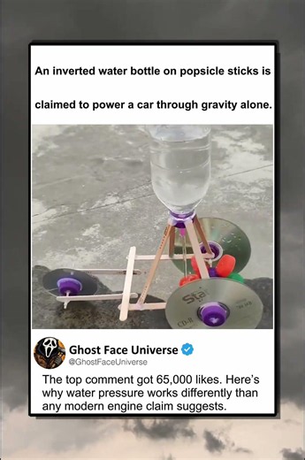 WATER POWERED. THE COMMENT KNEW.