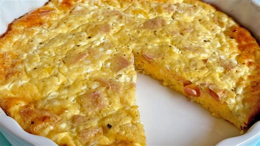 Protein-boost cottage cheese impossible quiche