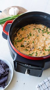 This Slow Cooked Chicken Dip has all the familiar flavors you love, condensed into one amazing dip! Set your Instant Pot to slow cook and let all the ingredients marinate to perfection! Slow Cooked Crack Chicken Dip Recipe: https://bit.ly/3E9vZWx Shop now: https://bit.ly/3R93Wxc | Instant Pot
