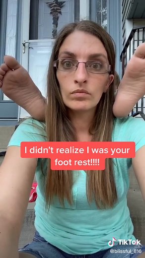 Trample POV: Sister Using Brother as a Human Footrest!