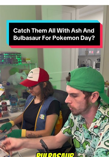 Celebrate Pokémon Day with Ash and Bulbasaur!