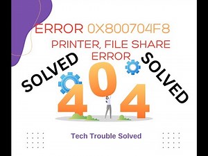 Folder Sharing Problem Solved! | You Can’t Access This Shared Folder Error 0x800704f8