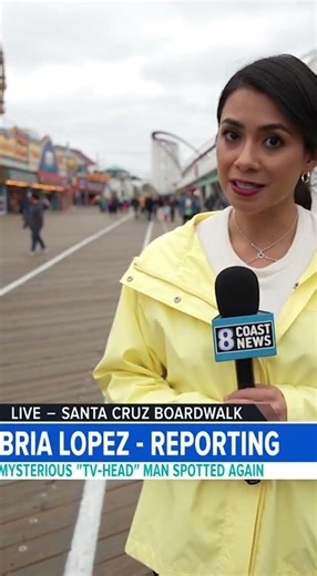 Monitor Head Man made it on breaking news! #AI #breakingnews #news #weird #funny #crt #monitor #art