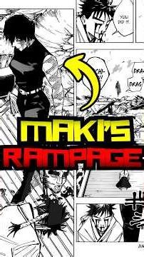 Maki rampages the zenin clan #maki #jjk #jujutsukaisen #shorts