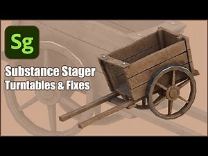 The Substance Stager Turntables and spinning your models correctly