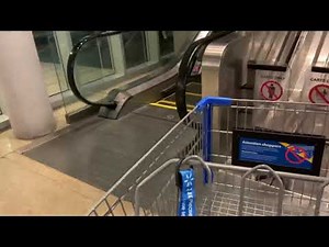 Walmart Cart escalator Tyson’s corner Virginia