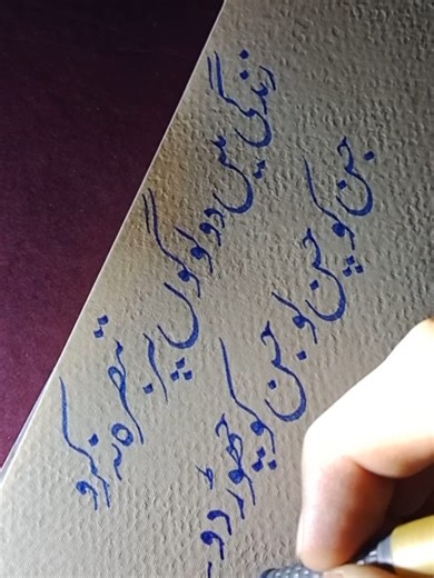 Handwritten Urdu Lines: A Deep Emotional Expression