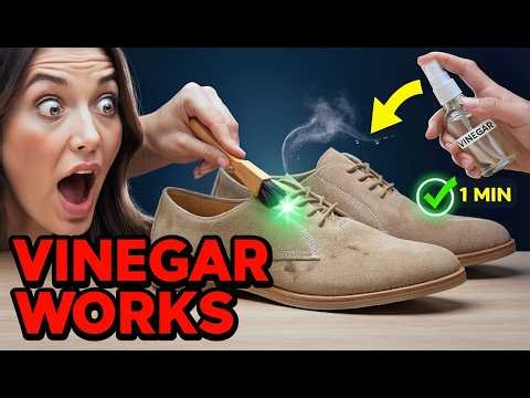 How to Clean Suede Shoes: Step-by-Step Brush, Eraser, Vinegar Method