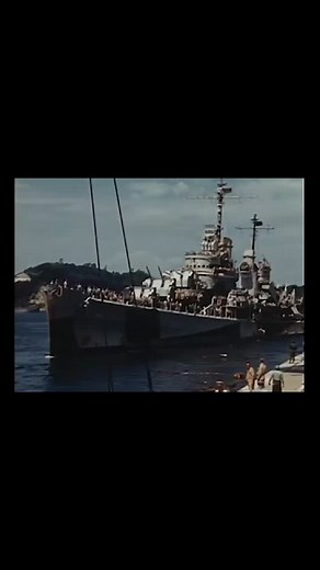 The USS San Diego (CL-53) was an Atlanta-class light cruiser of the United States Navy active throughout the Pacific theater. Armed with 16 5 in (127 mm)/38 cal DP anti-aircraft guns and 16 Bofors 40 mm AA guns had one of the heaviest anti-aircraft broadsides of any warship of World War II. #reelsviral #reelsvideo #instareels #reel #reels #ship #navy #instagood #usnavy #veteran #usssandiego #sandiego #ww2 #reelsinstagram #reelitfeelit #trendingreels #trendingreels #trending #viral #viralvideos #