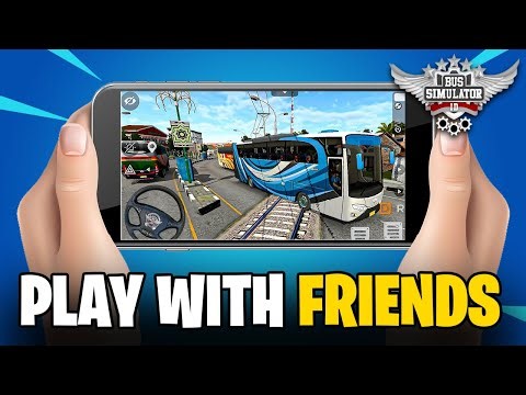 How To Play Multiplayer With Friends In Bus Simulator Indonesia - Play With Friends