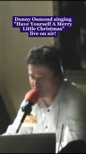 Now that my birthday is over, the holidays are in full swing! Here’s me back in 2012 on WGNRadio singing one of my favorite Christmas songs. Before I wish you all a “Merry Little Christmas” season, I’ll have to share a few stories behind some of my favorite holiday songs…Donny Radio Hour, anyone? ❄️ | Donny Osmond
