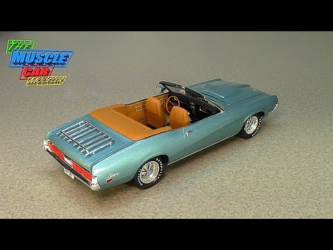AMT 1969 Mercury Cougar CJ428 Convertible Build