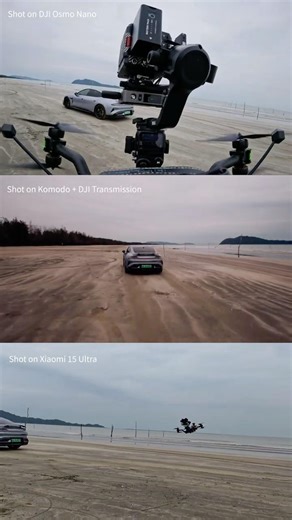 Chasing the Xiaomi SU7 Ultra with Taurus X8 PRO MAX + KOMODO #iflight #iflightfpv #fpv