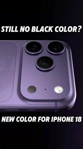 New color options leaked for iPhone 18? #shorts