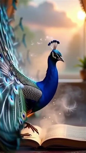 The Awakening of the Peacock #PeacockMagic #AIShortFilm #CinematicArt