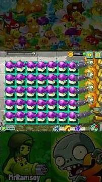 PvZ2 - Ultimate Power: Every plants M200 vs Yellow Brows Garg (80.000 HP) #Shorts #pvz #pvz2