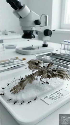 Archaeopteryx Skeleton Reveal | The First Bird Transformation