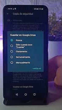 como CREAR una COPIA DE SEGURIDAD LOCAL de whatsapp