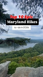 351K views · 3K reactions | Top 10 Maryland Hikes With Amazing Views...