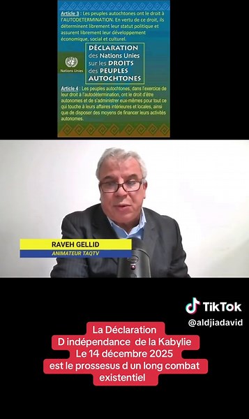 Déclaration d'indépendance de la Kabylie : un combat légitime