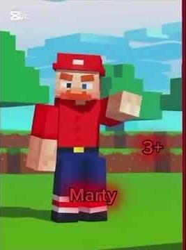 Johnny vs Marty vs Daisy vs Gooby (Remake) | #johnny #heresjohnny #minecraft #daisy #gooby #marty