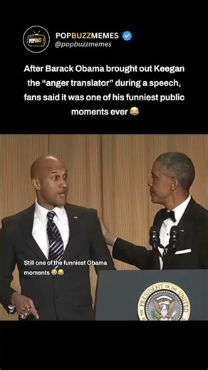 Barack Obama brought out Keegan the “anger translator” during a speech 😂