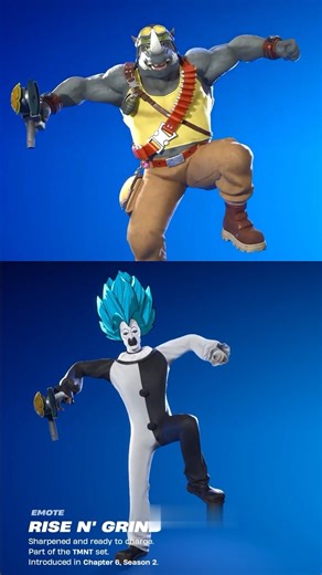 ART THE CLOWN Fortnite Tries Emotes But Other Can't Do Prt 04