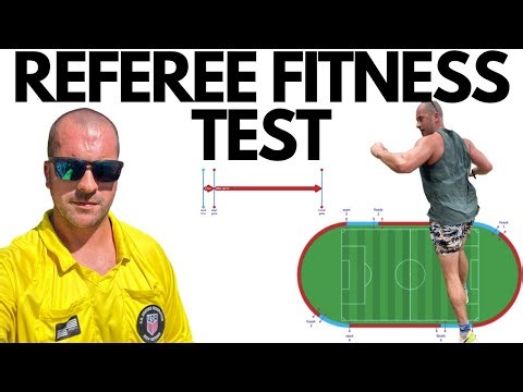 Attempting The New Referee Fitness Test | Grades 3 and 4 Fitness Test