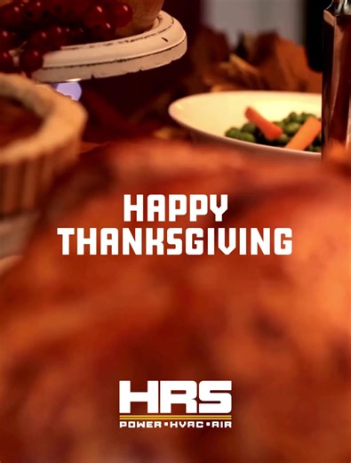 Happy Thanksgiving from HRS. 🦃 While our office is closed today, our HRS team remains ready 24/7/365 to respond to any emergency rental needs. | HRS