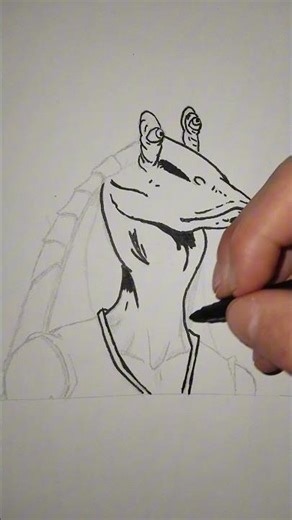 drawing random character !!! #movie #art #drawing #starwars