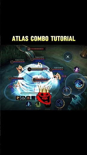 Atlas Combo Set Tutorial - Mobile Legends