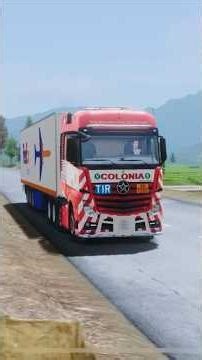 Mercedes-Benz Actros MP4 8x4 truck🚀.#mercedesbenz #truck #reels