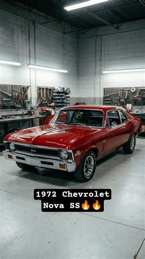 1972 Chevrolet Nova SS Full Restoration — Red 🔥